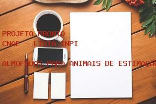 CNAE Almofadas para animais de estimao - Lista INPI