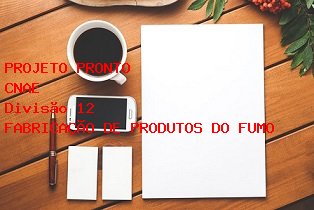 CNAE FABRICAO DE PRODUTOS DO FUMO CNAE Diviso 12